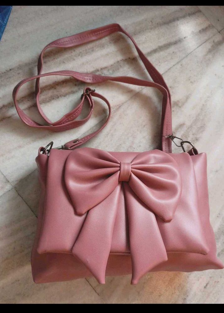SALE Cute Pink Crossbody Bag