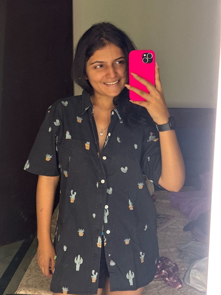 Cactus Print Shirt