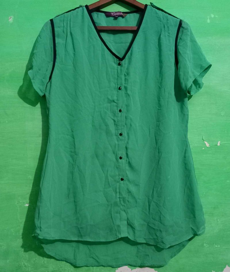 42 Bust Georgette Shirt