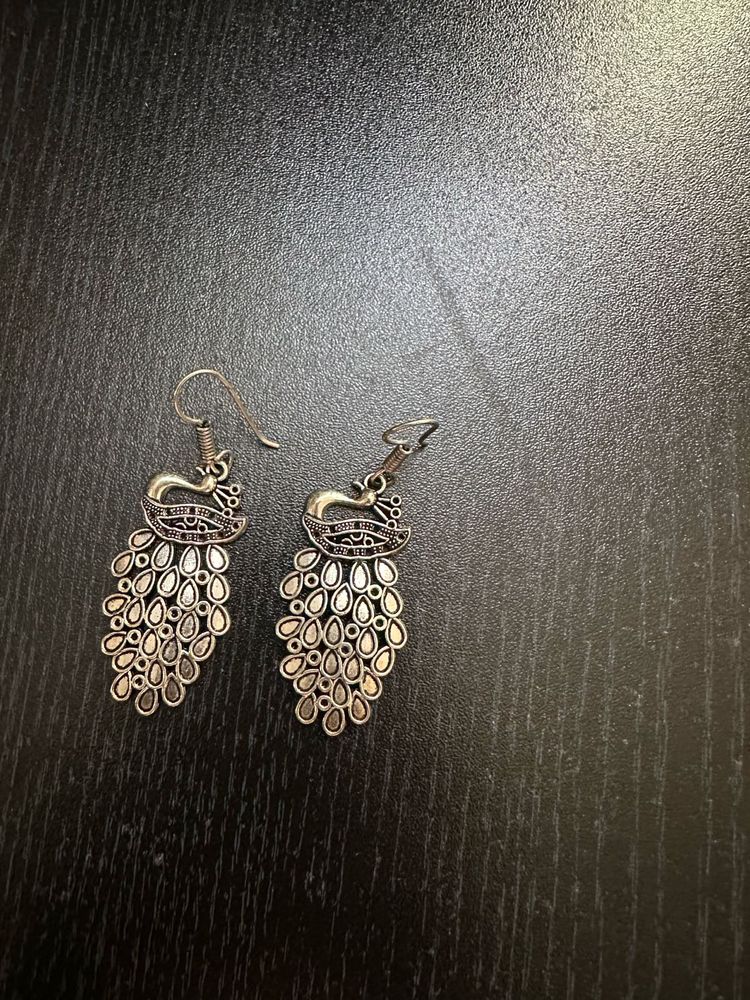 Peacock Earrings