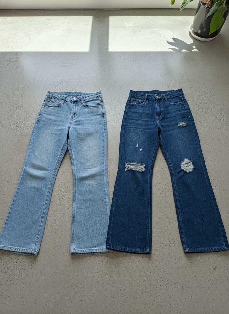 Distressed Denim Jeans