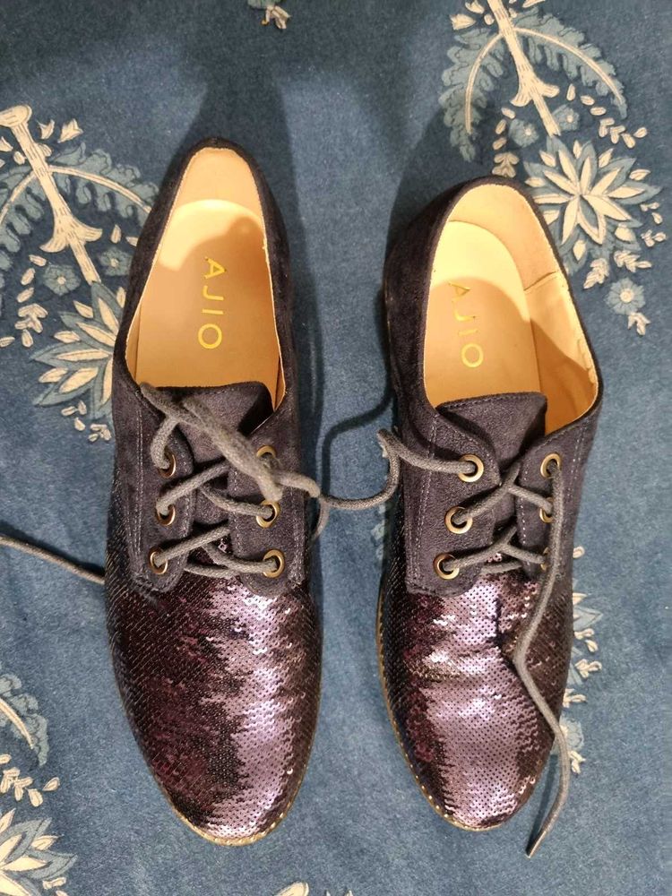 Ajio Sparkly Casual Shoes - Eur 38