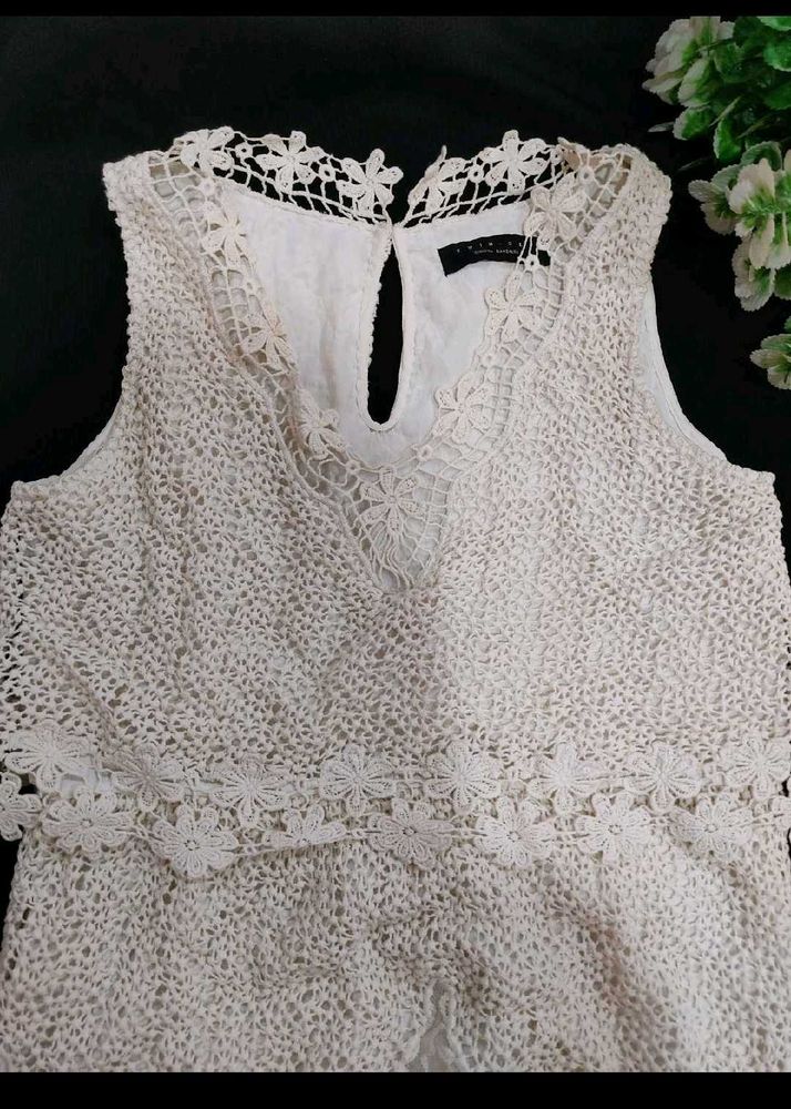 Crochet Lace Tank Top