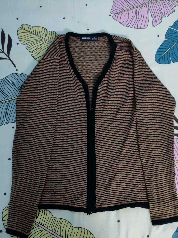 Striped Cardigan