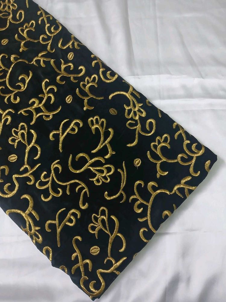 Elegant Velvet Kurti Material