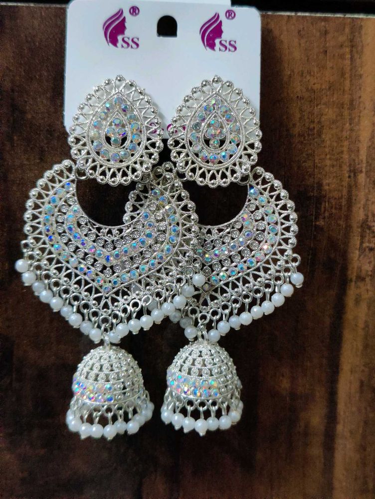 Statement Jhumka Earrings