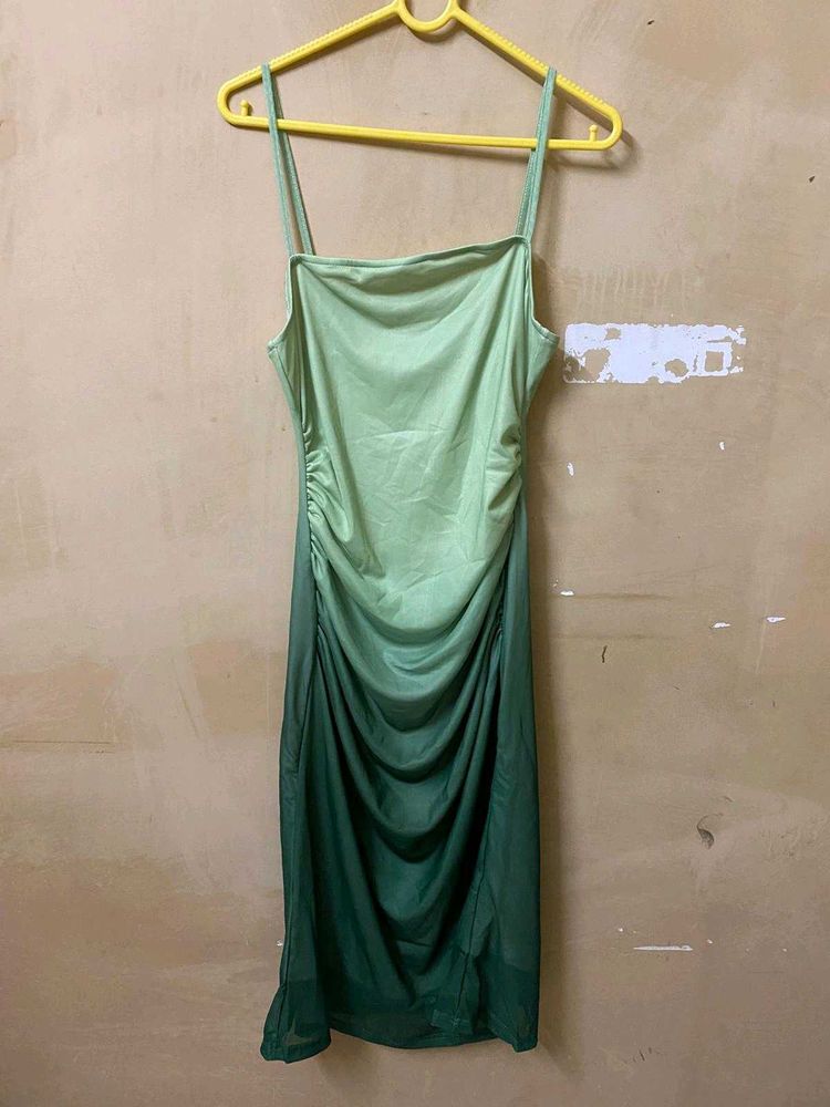 Dual Toned Bodycon Dress