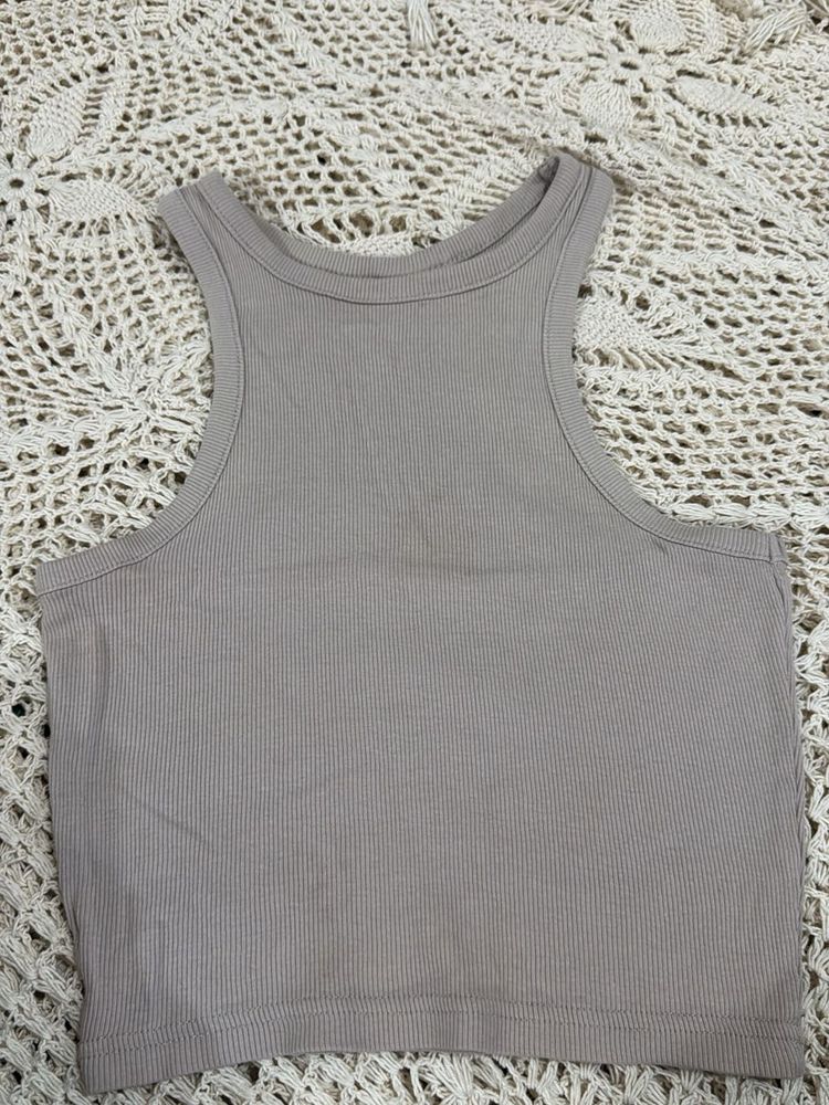 Ribbed Tank Top - Casual Style