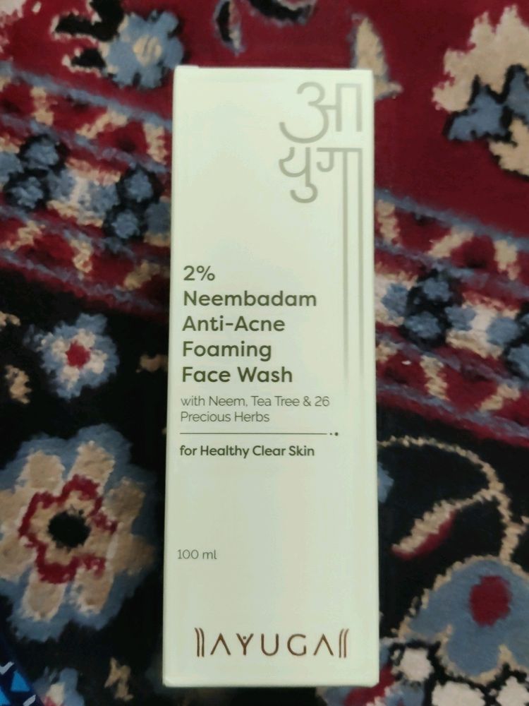 2% Neembadam Anti-Acne Foaming Face Wash
