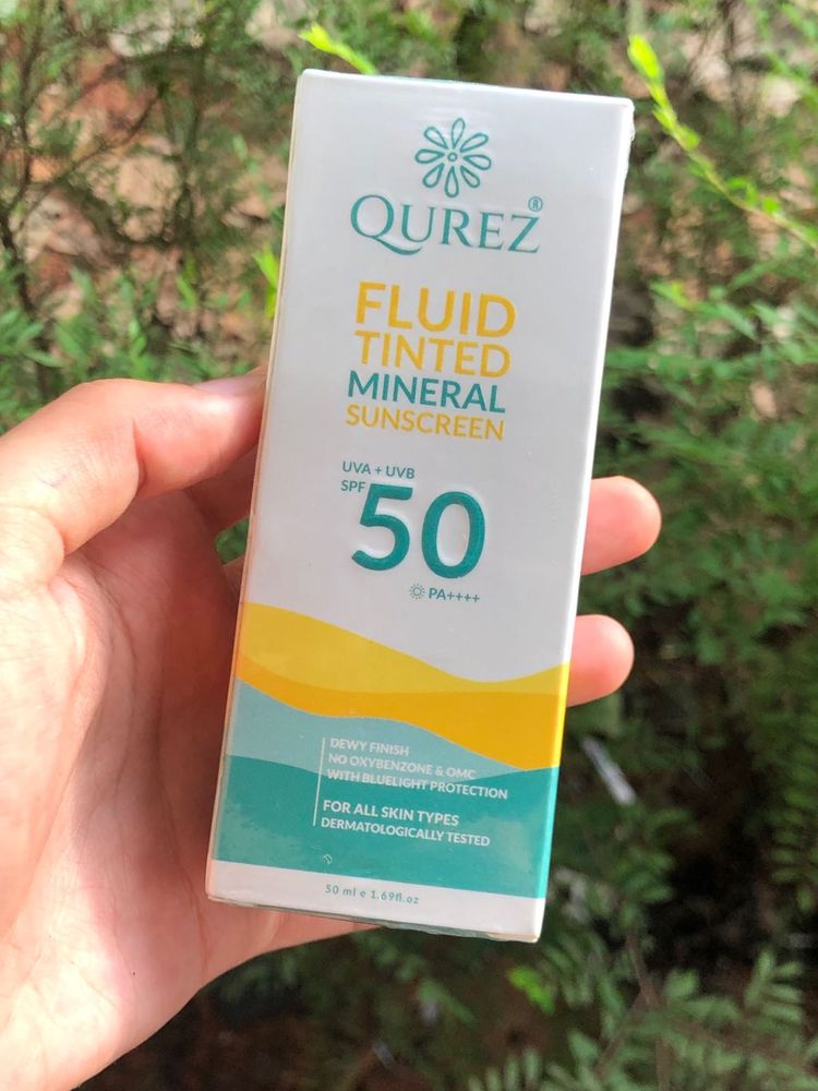 Qurez Tinted Sunscreen SPF 50