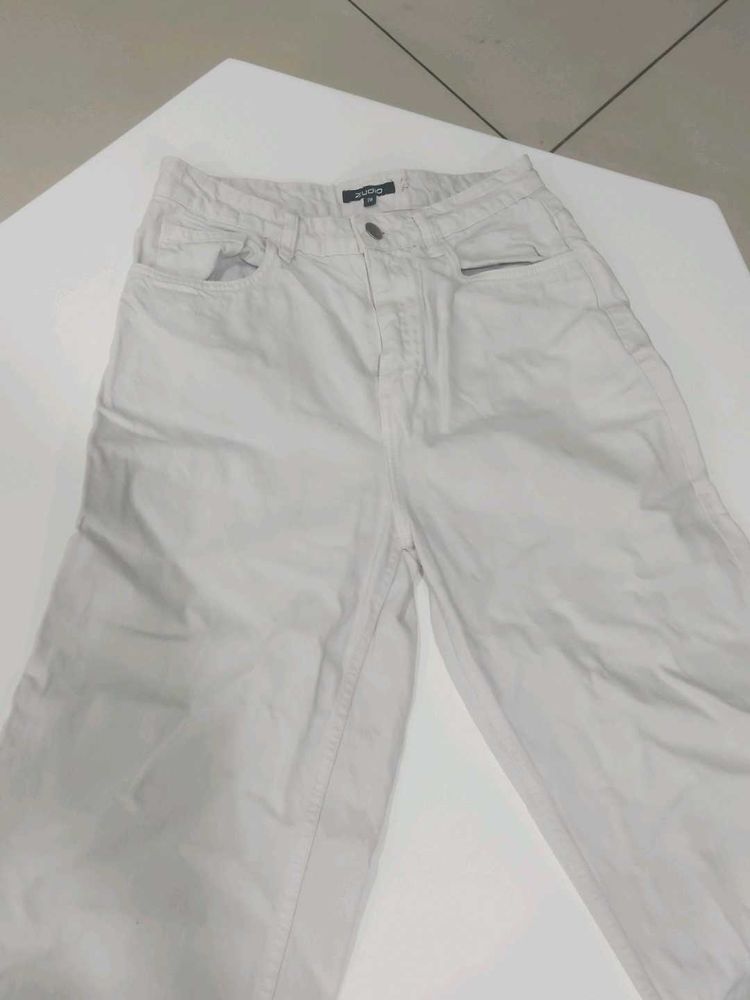 jeans wide leg fitting