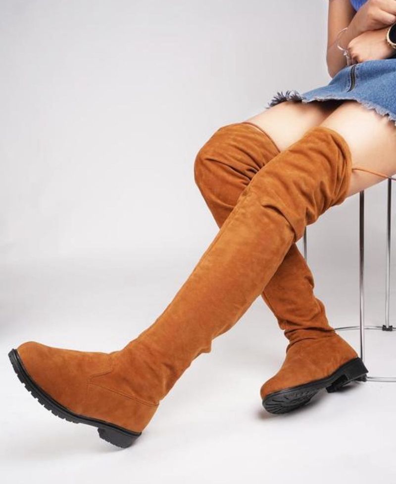 Brown long Boots