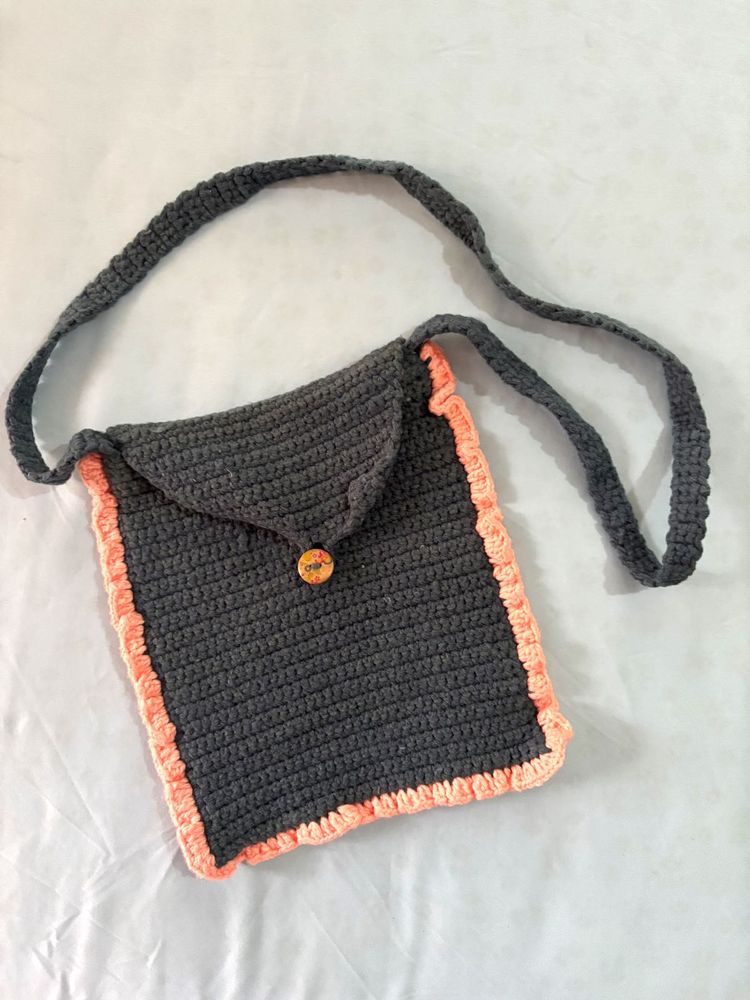 Handmade Crochet Shoulder Bag