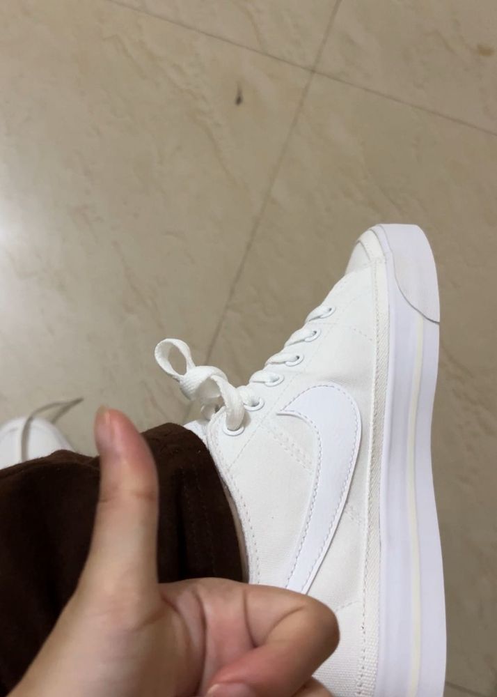 Nike Court Legacy White Sneakers