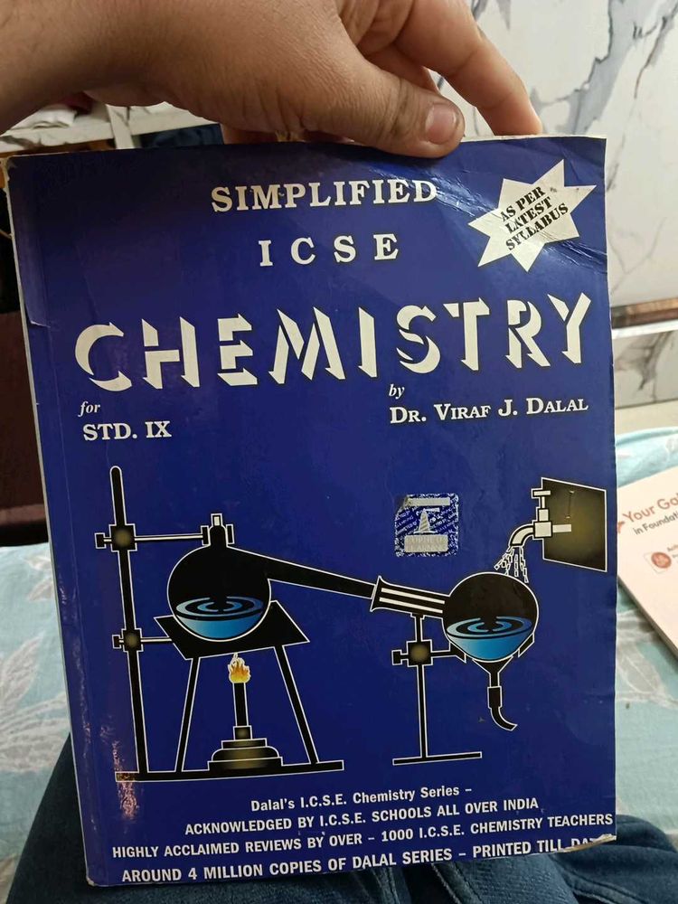 ICSE Chemistry Book - STD IX