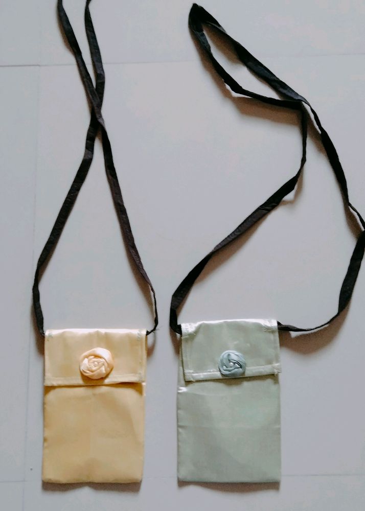 Sling Bag Cum Mobile Purse.+ Hand Ba