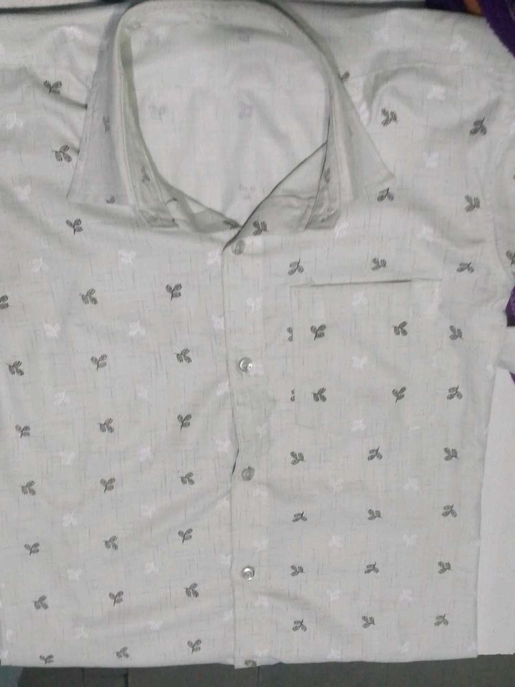Patterned Casual Shirt