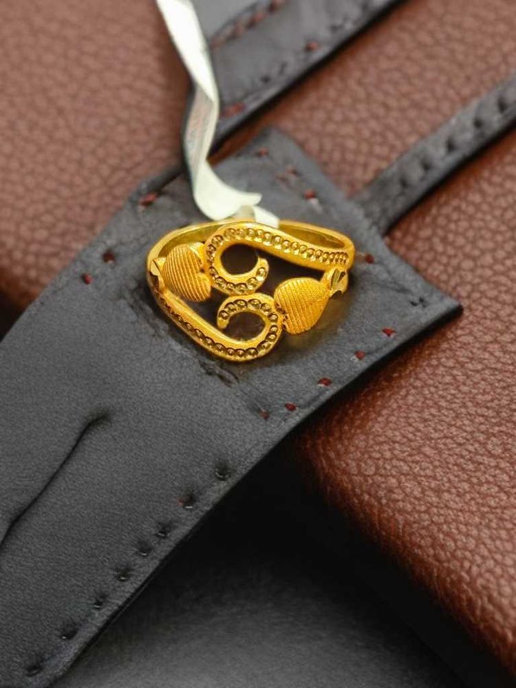 One Gram Gold Ring For Daily Use