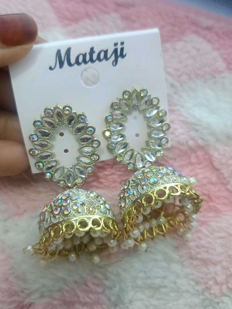 Statement Jhumka Earrings