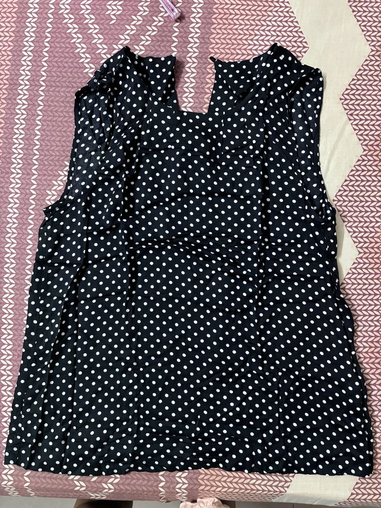 Vero Moda Polka Dot Tank Flowy Formal Sleeveless