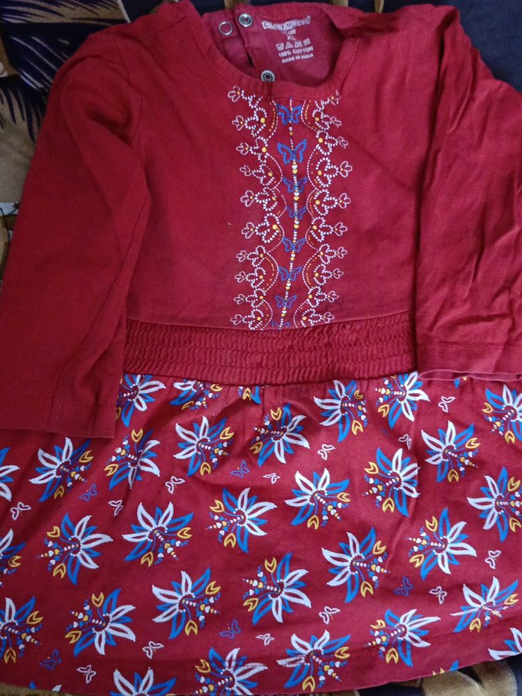 Baby Frock Pure Cotton 🦋🦋