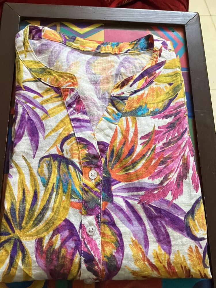 Linen Kurta