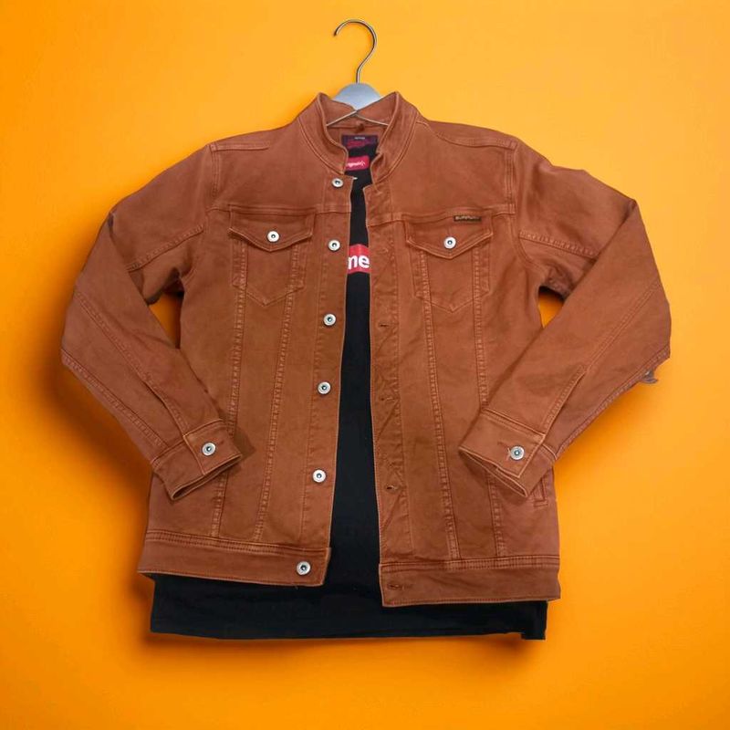 Brown Denim Jacket