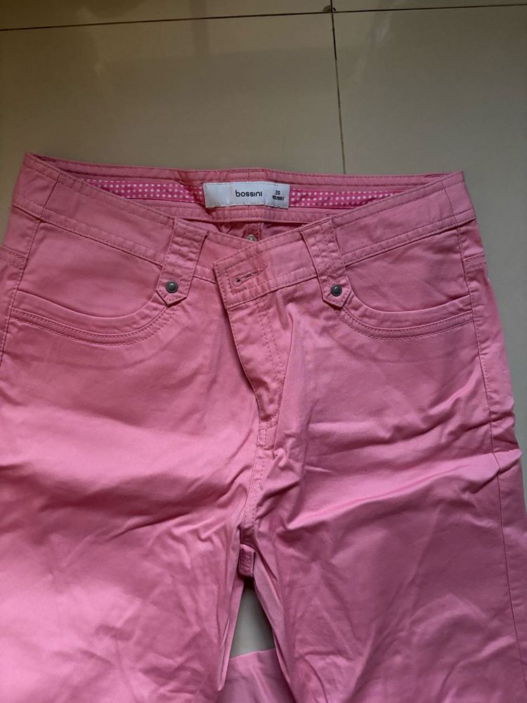 Pink Bossini Capri Pants