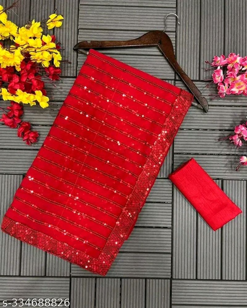 Beautiful Red Saree