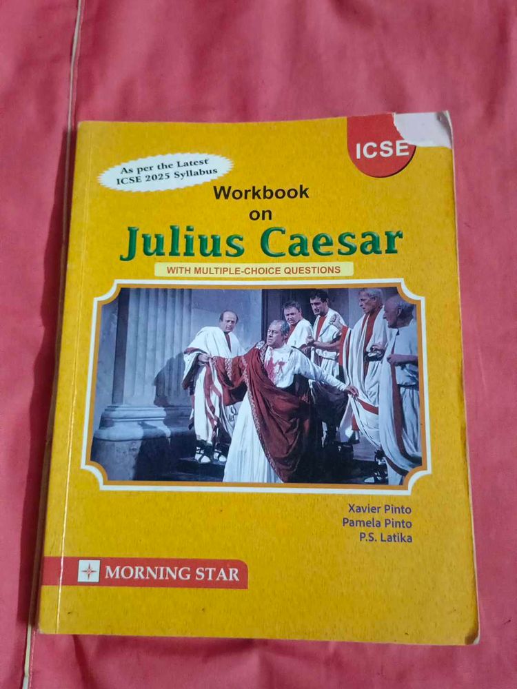 ICSE Julius Caesar Workbook Class 9 And 10