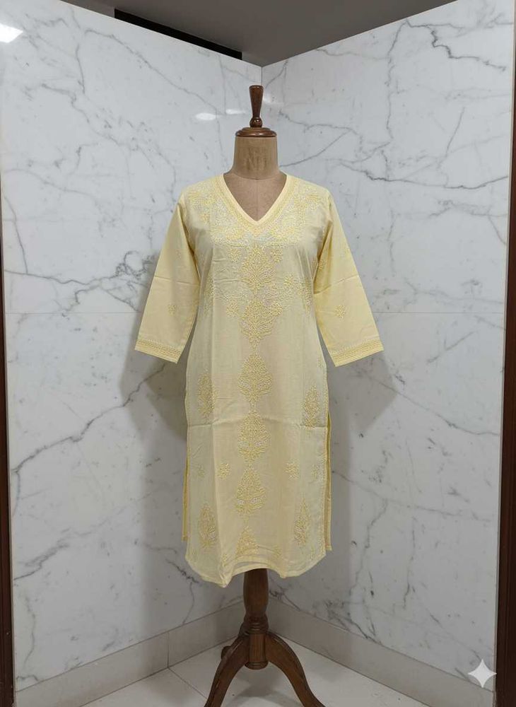 Elegant Yellow Kurta