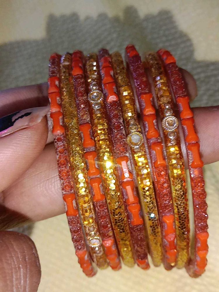 Sparkling Bangle Set