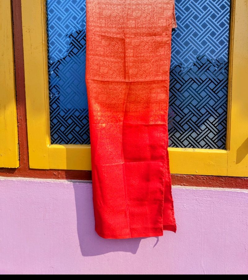 Red Scarf 🧣 Beautiful Work