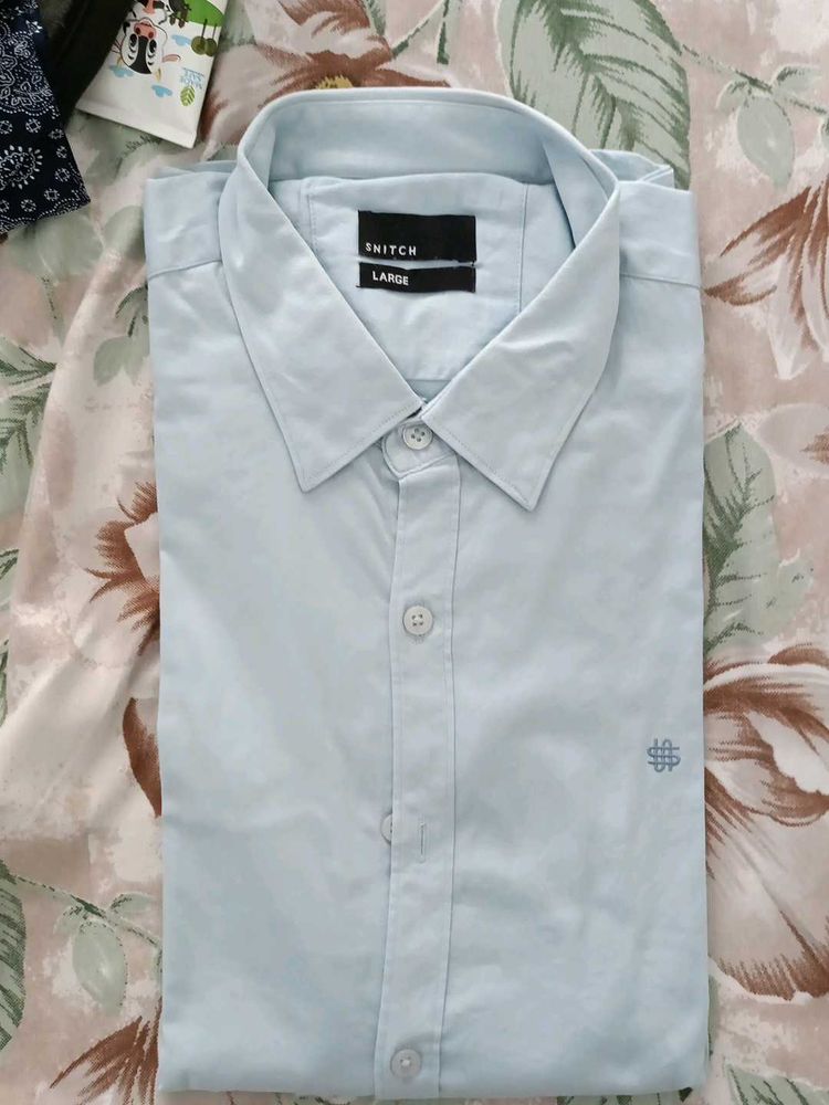 Snitch Light Blue Shirt