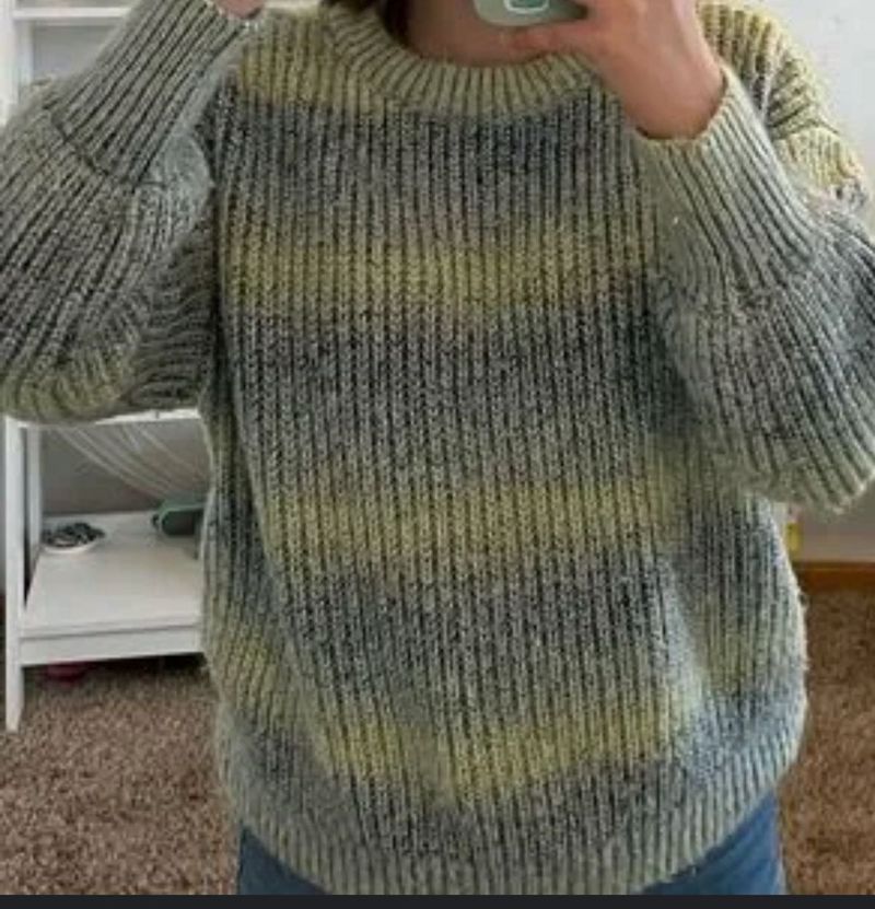 Striped Knit Sweater