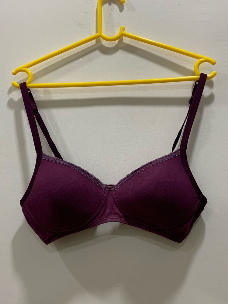 Amante Purple Padded Bra