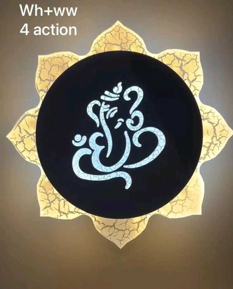Ganesha Wall light