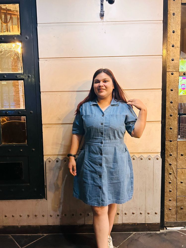 Denim Shirt Dress