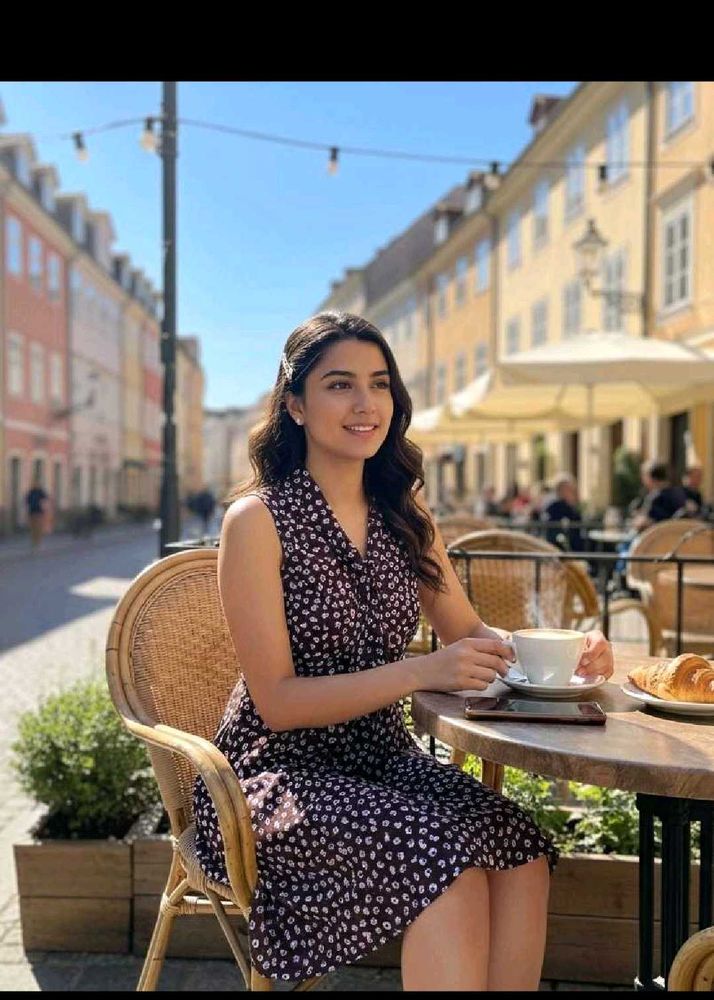 Floral Print Casual Dress