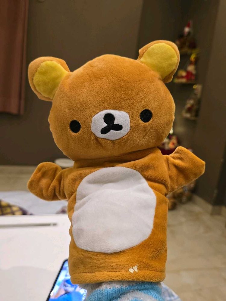 Cute Rilakkuma Plush Puppet