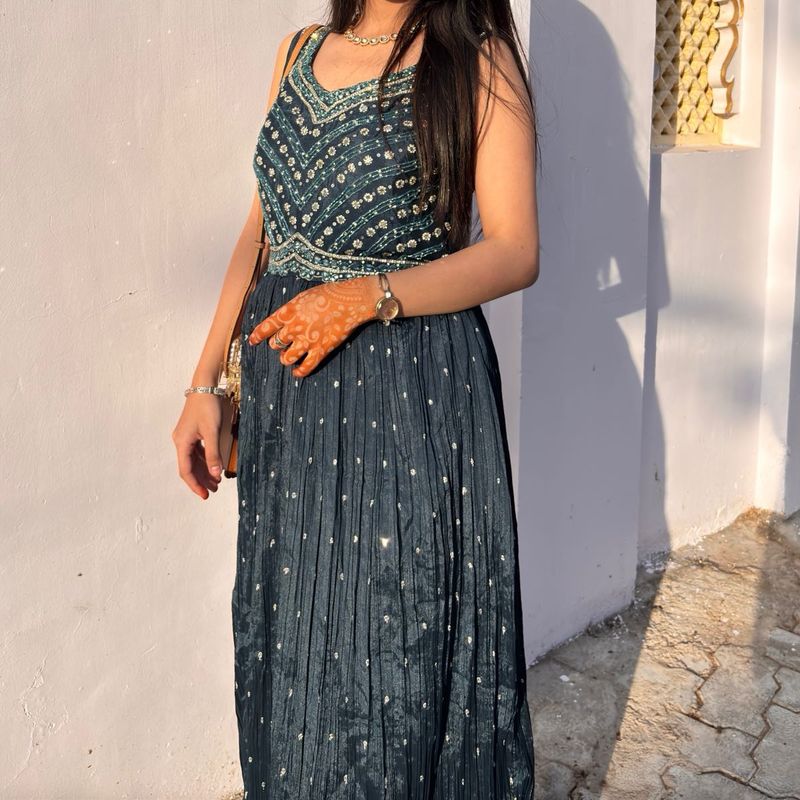 Elegant Embellished Ethnic Gown