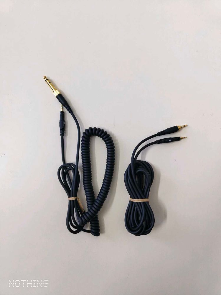 Audio-Technica ATH-M50x Monitor Headphones Cables