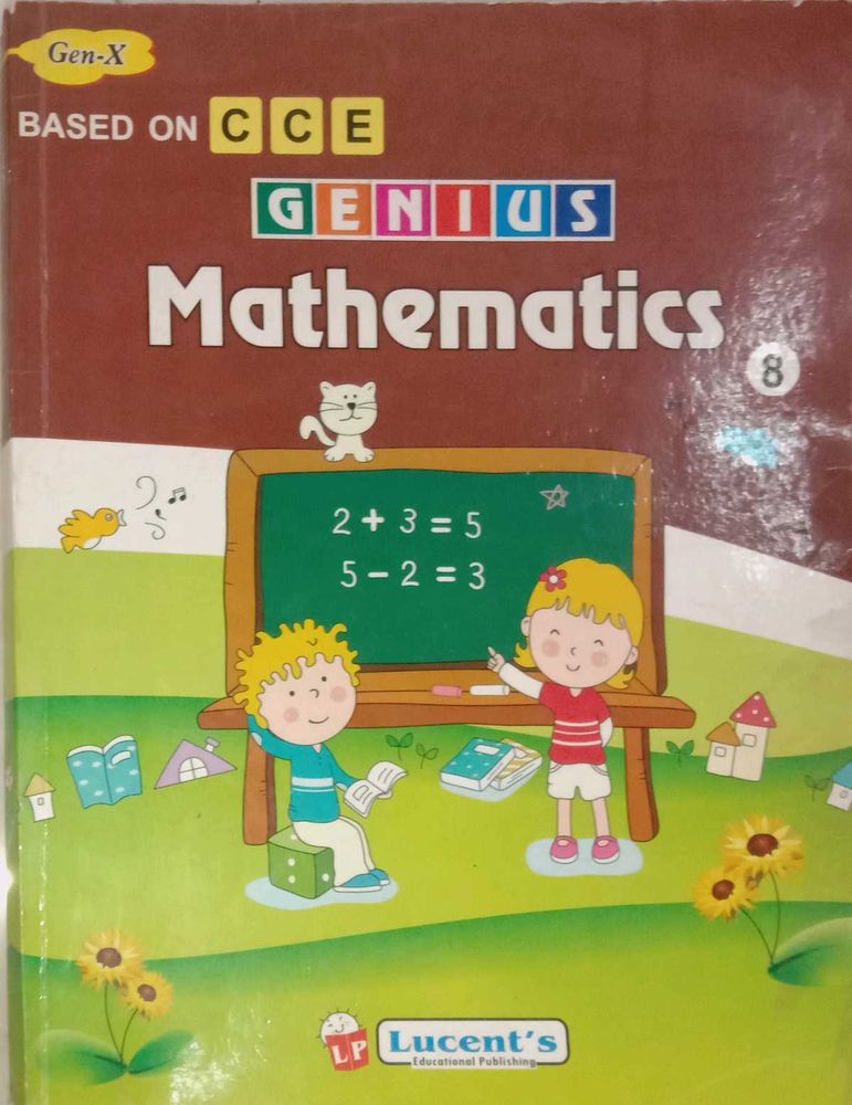 Genius Mathematics 8 - CCE Textbook