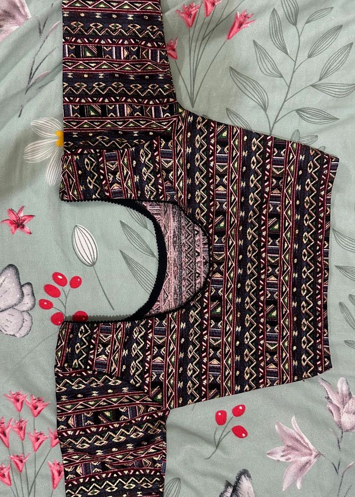 Patterned Blouse