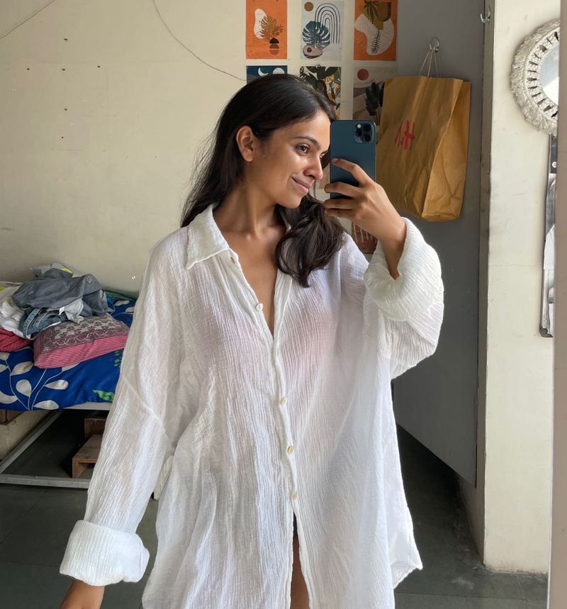 White Oversized Shirt