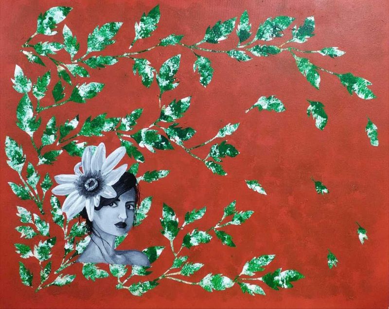 Flower Girl Painting