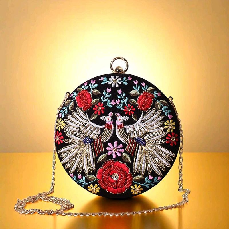 Combo Black Velvet Red + Pearl Bracelet