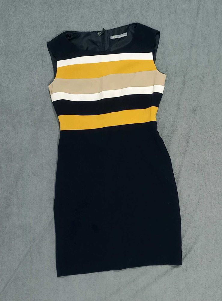 Chic Striped Sheath Dress
