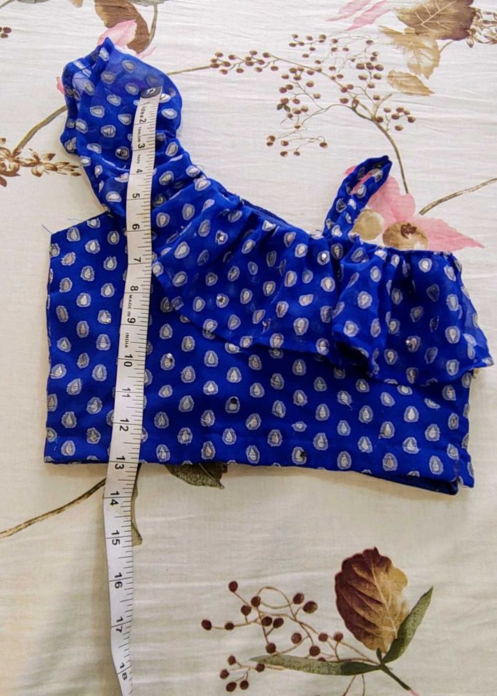 Crop Top With Sharara For 4-5 Year Girl
