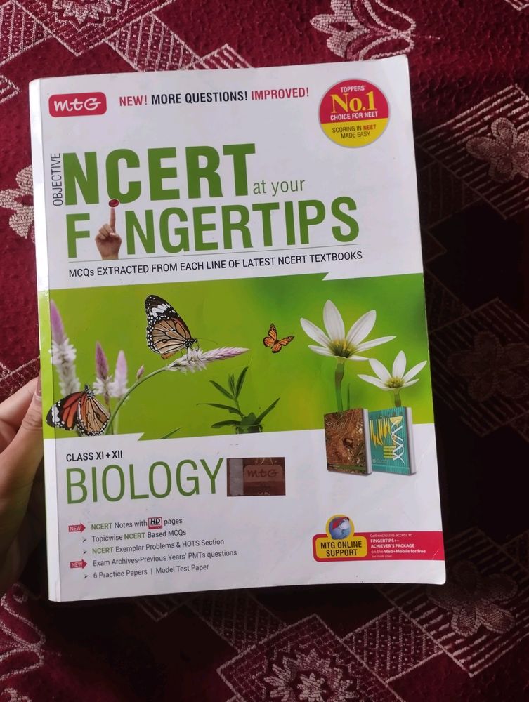 MTG- NCERT FINGERTIPS (BIOLOGY)